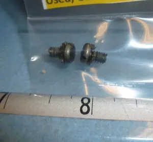Lot of 2 - P16173 SCREW - THROTTLE PLATE for the NA-S3A1 CARBURETOR (Bendix Box)